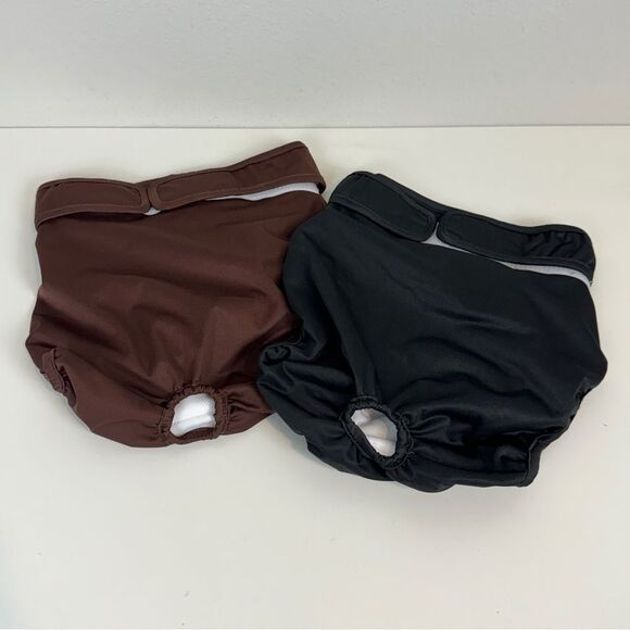 2 New Pet Magasin Reusable Washable Dog Diapers XL - Picture 1 of 5
